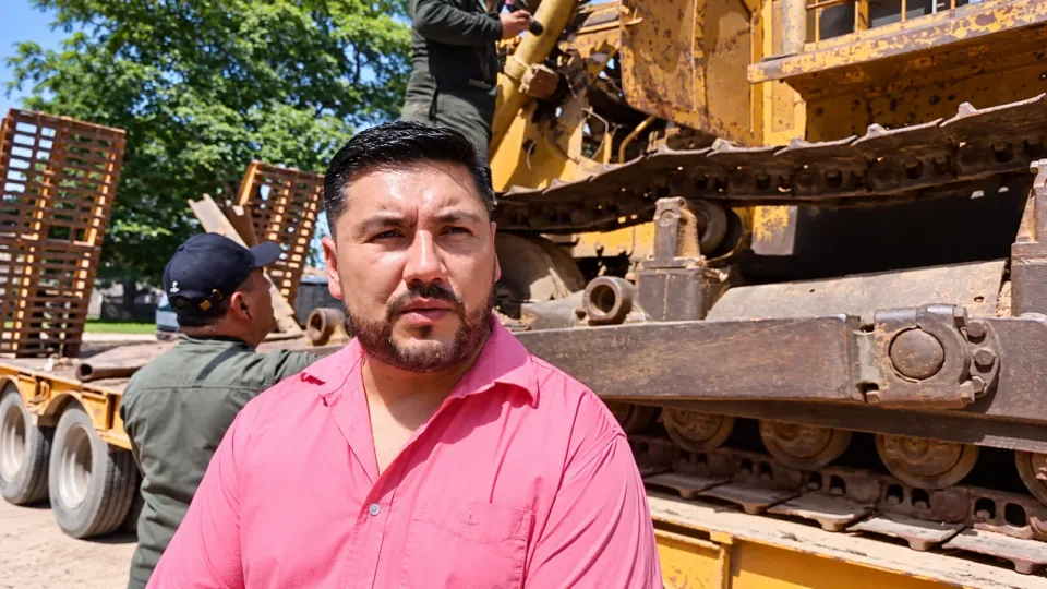 Gobierno Regional recupera oruga D7 desaparecida y denuncia piezas faltantes valuadas en $us 22 mil