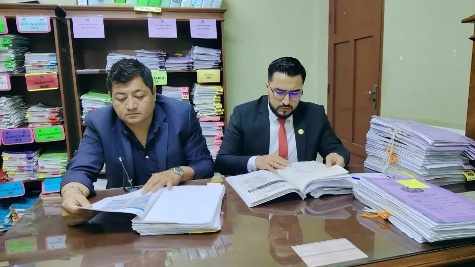 Fiscal Departamental de Tarija revisa casos de narcotráfico tras inspección sorpresa