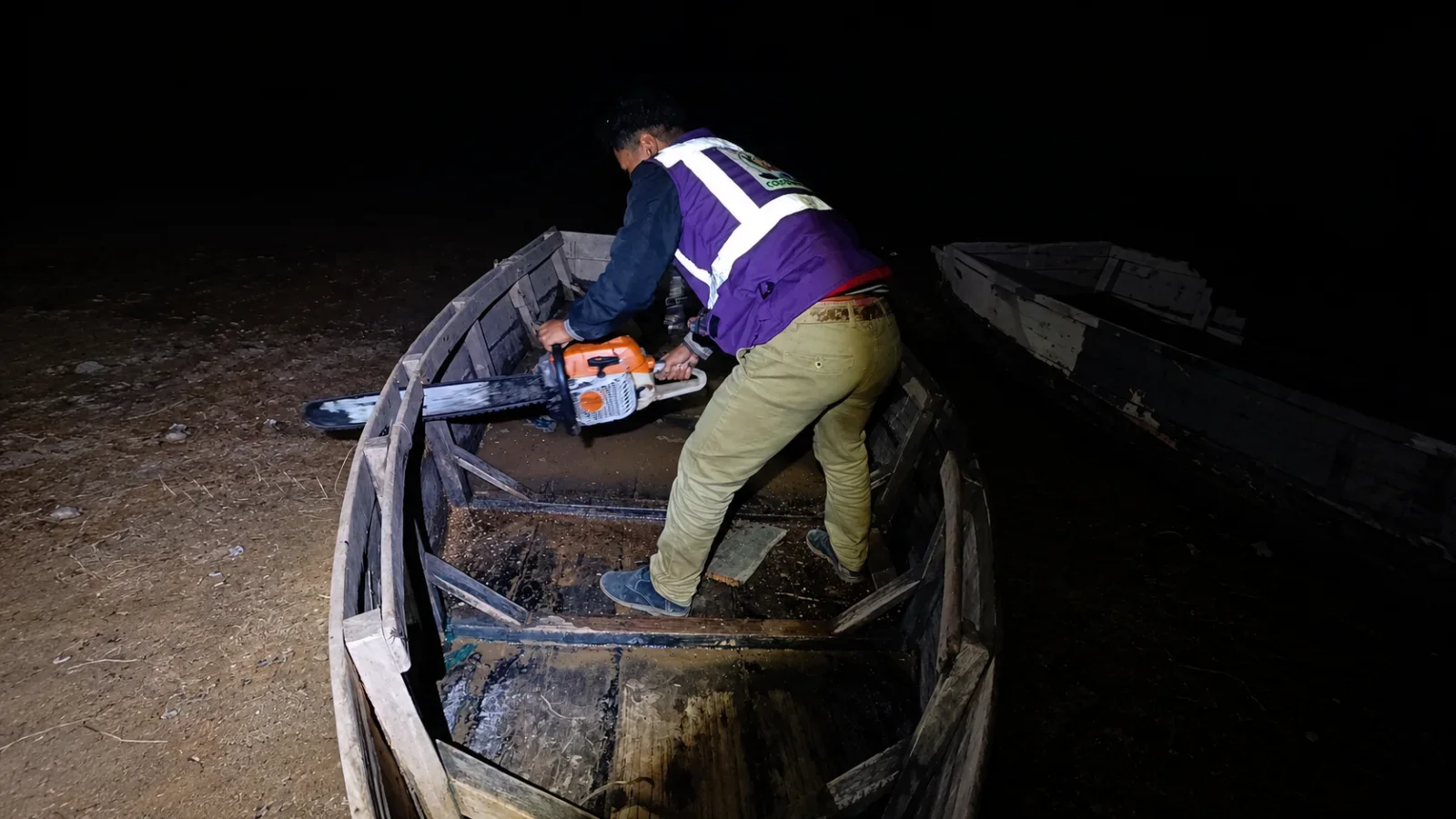 CODEFAUNA decomisa productos durante controles por la veda pesquera en el río Pilcomayo