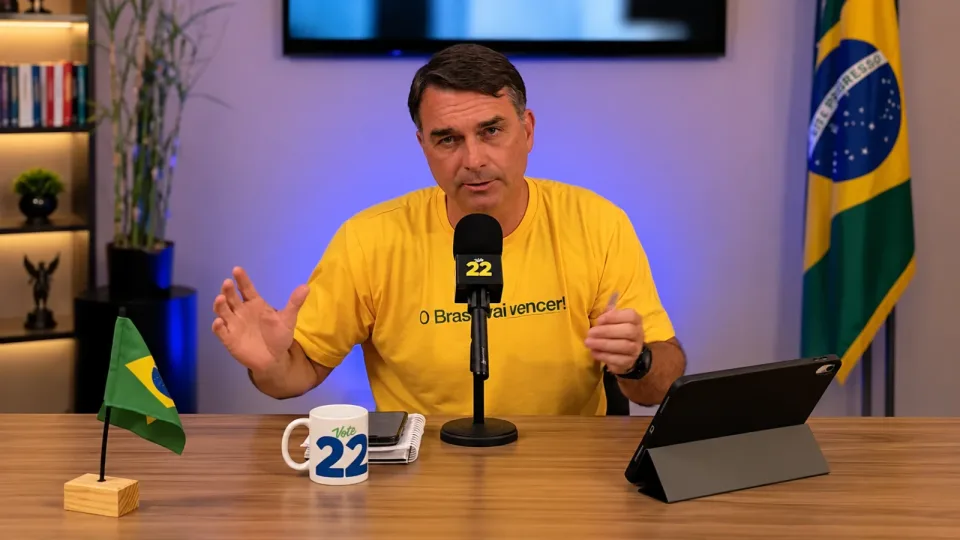 Flávio Bolsonaro promete ubicar a Brasil entre las siete mayores potencias globales a una semana del balotaje