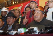 COB rechaza convocatoria del Ministro de Trabajo y ratifica pedido de renuncia